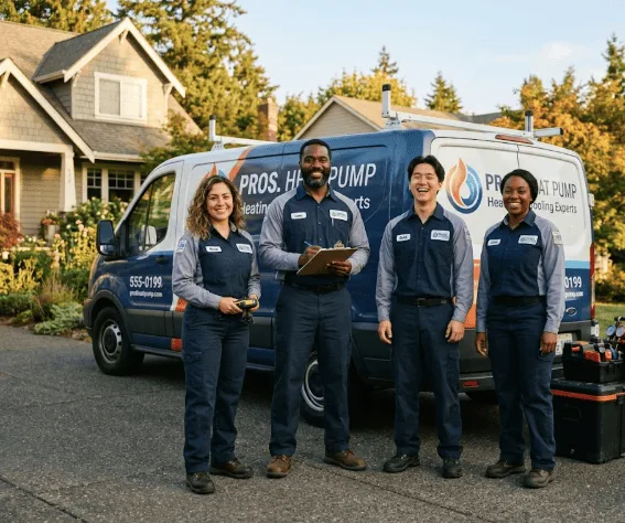Heat Pump Installation company in Shade, OH